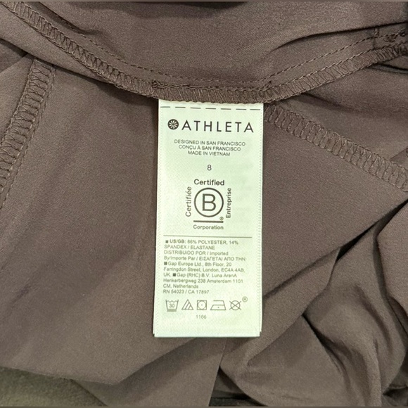 Athleta Brooklyn Sleeveless ZipUp Utility Jumpsuit In Shale Women’s Size 8 Comfy - Picture 10 of 10